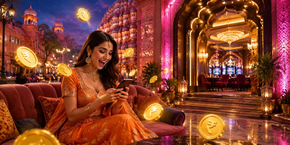 Mobile casino experience in Jaipur with local currency interface